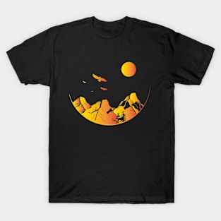 Gradient Sun in the Mountains T-Shirt